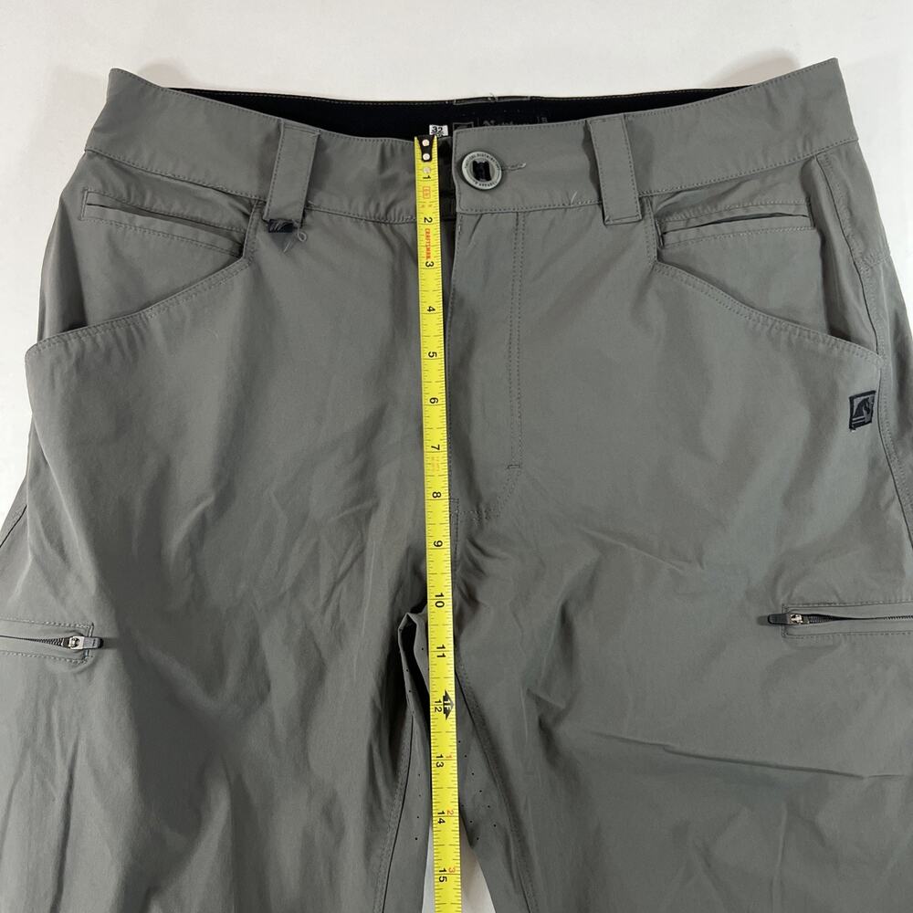 TD Apparel Neptune Amphibious Pants Mens 32x32 Gray Hiking Outdoor Nylon Stretch - Picture 7 of 10